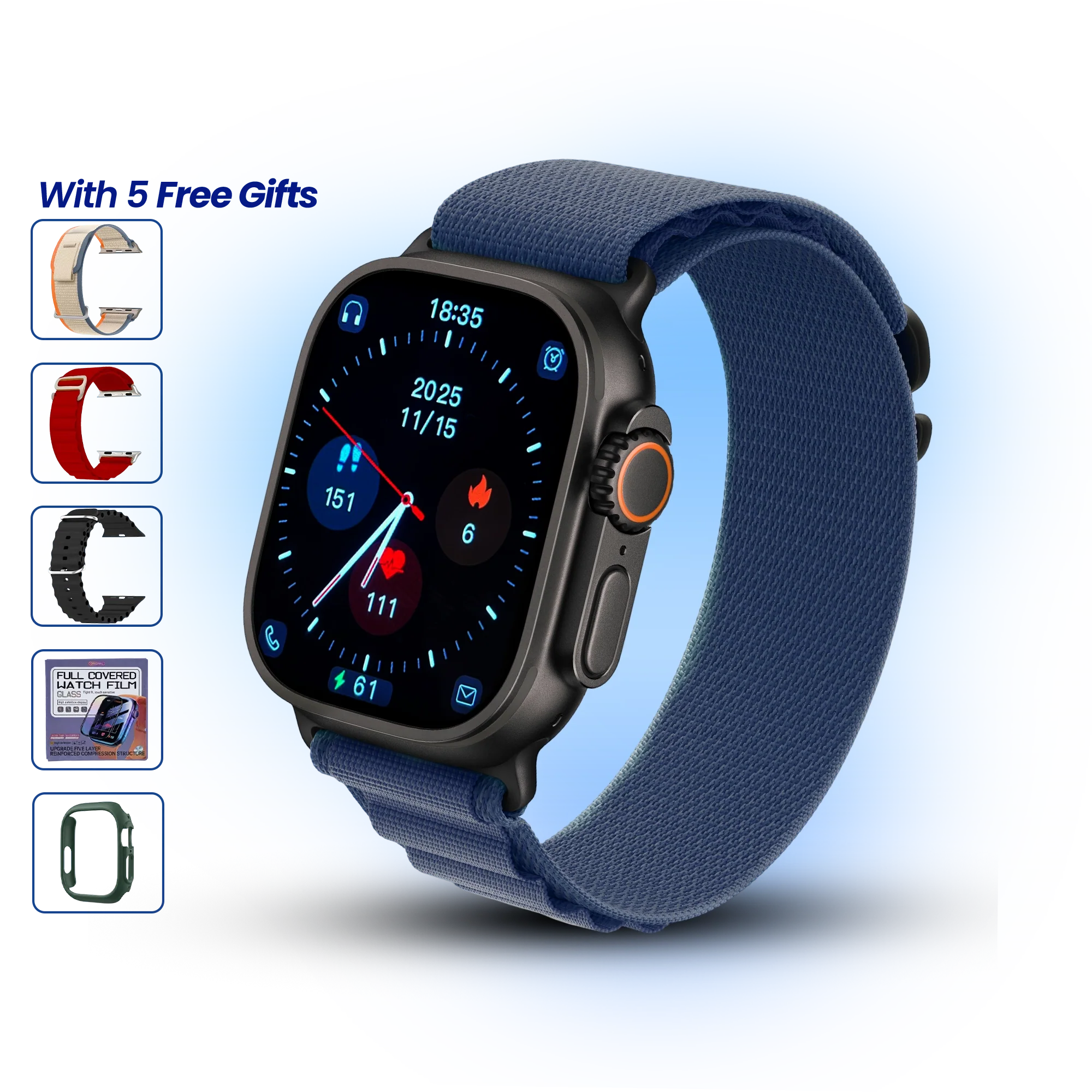 Th Ultra Prime Smartwatch *with 5 Gifts*