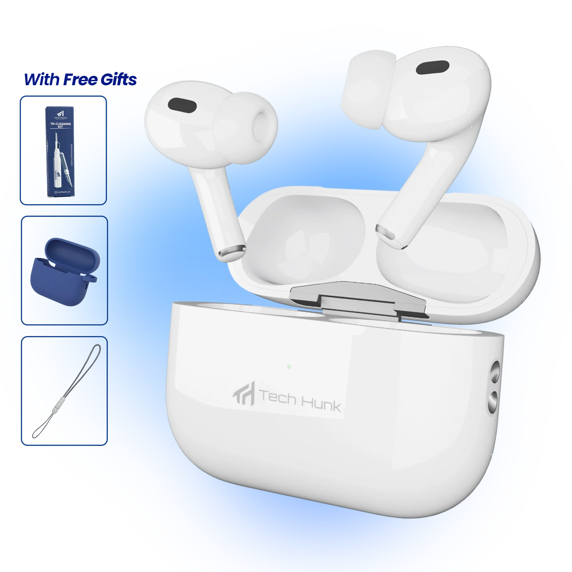TH Pods Gen 3 White Earbuds