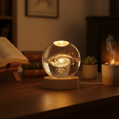Crystal Sphere Lamp